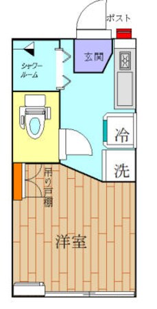 上板橋駅 徒歩1分 1階の物件間取画像